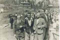 П.П.Бажов в Ильменском государственном заповеднике 1945 г. Архив Объединенный музей писателей.