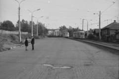 Нижний Тагил, Ул Островского, слева забор,строят дом К-Маркса,1. Дом сдали в 1972 годы.