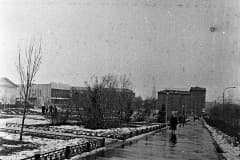 Нижний Тагил, Начало 1970-х г, кинотеатр Современник от Драмтеатра, Фото Евгений Шалгин.