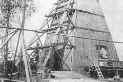 Нижний Тагил. Рудник. Проходческий копер, шахта «Капитальная» 1937 год.