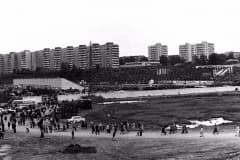 Н-Тагил. 1980 г. Открытие стадиона "Высокогорец" в пойме реки Тагил. Фото Владимир Вороненко.