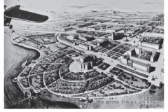 План застройки центральной части Нижнего Тагила, 1934 год, ленинградские архитекторы А Мостаков и Смирнов Н.Н.