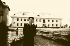 Нижний Тагил. Сухоложский посёлок 1956 год. Улица Проезжая. Виктор Федоренко.