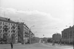 Нижний Тагил. Проспект Мира от остановки "Восточная" 1970 - 73 год. Фото архив Евгения Шалгина.