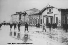 Нижний Тагил. Железнодорожный вокзал в 1930-е годы.