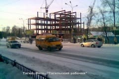 Нижний Тагил, Строительство ТЦ  Александровский пассаж, 2007 год Фотоархив cartman+