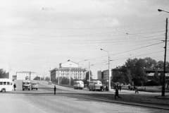Нижний Тагил. Август 1966 год. Перекрёсток пр. Ленина - ул. Первомайской.