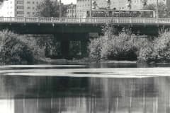 Фото 1970 год. Мост через реку Тагил по улице Комсомольской-Фрунзе.