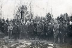 Похороны легионеров Чехословацкого корпуса в Нижнем Тагиле. 1918 год.