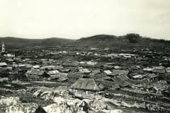 Тагильский завод. Вид с Лисьей горы на завод и посёлок фото конца XIX в.