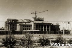 Нижний Тагил. Вагонка. Строительство ДК Уралвагонзавода 1950-е годы.