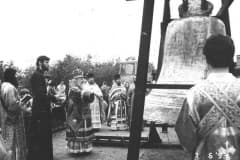 Нижний Тагил, 7 июня 1993 г., в Духов День архиепископом Мелхиседеком были освящены колокола, отлитые на Нижнетагильском металлургическом комбинате.