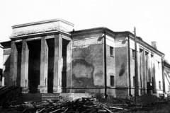 Нижний Тагил. Строительство кинотеатра "Сталь" 1946 год.
