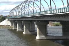 Строительство моста через Нижнетагильский пруд, 31.05.2022. г.