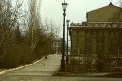 Нижний Тагил, Драмтеатр с тыла 1986-1988 год. Фото Евгений Шалгин.