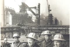 Нижний Тагил, Рабочие строительных бригад НТМК 1956 год.