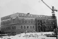 Нижний Тагил. Строительство строительного техникума, январь 1955 г.