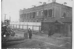 Нижнетагильский изолятор СИЗО-3. Переоборудование помещения под следственный изолятор по адресу ул. Индустриальная было начато в 1931 году и продолжалось 3 года. Фото 1934 года.