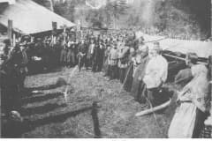 Крёстный ход на "Веселых горах" 25 июня 1922 г.