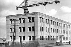 Нижний Тагил. Строительство типографии по ул. Газетной. Фото 1960 год.