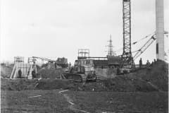 Нижний Тагил. Строительство Мемориала Боевой славы металлургов. Фото Игоря Аминова. Апрель, 1969 года. Открыли его в 1970 году.