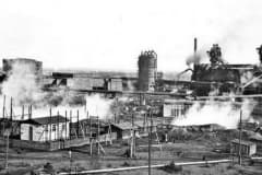 Нижний Тагил. 1930-е г. Строительство Ново-Тагильского металлургического завода.