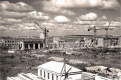 Нижний Тагил. Строительство завода пластмасс, в 1950-е годы.
