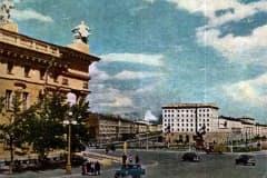 Н -Тагил -1965 год. Площадь у Драматического театра. Фото Я. Босина.