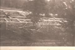 Нижний Тагил, 1932 год. Строительство УВЗ. Начало постройки бани. Архив.