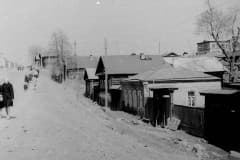 Нижний Тагил. Выя. Улица Фрунзе, нечетная сторона, 1962 год.