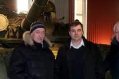 Нобелевский лауреат, ученик гимназии №18, Константин Новоселов приезжал в Тагил и посетил музей УралВагонЗавода в 2016 году. Фотоархив Станислав Шульпин.