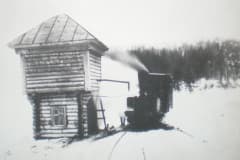 Водоснабжение паровоза., 1920-е годы.